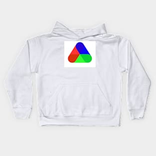 Primary RGB Triangle Kids Hoodie